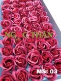Sỉ Đầu Bông Hoa Sáp 3 Lớp Đủ Màu Tại Tphcm