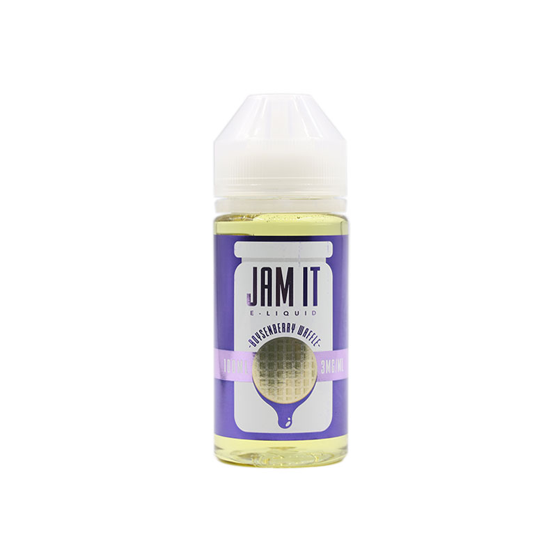 Tinh dầu vape Boysenberry Waffle 100ml vị waffle mâm xôi lai của Jam I