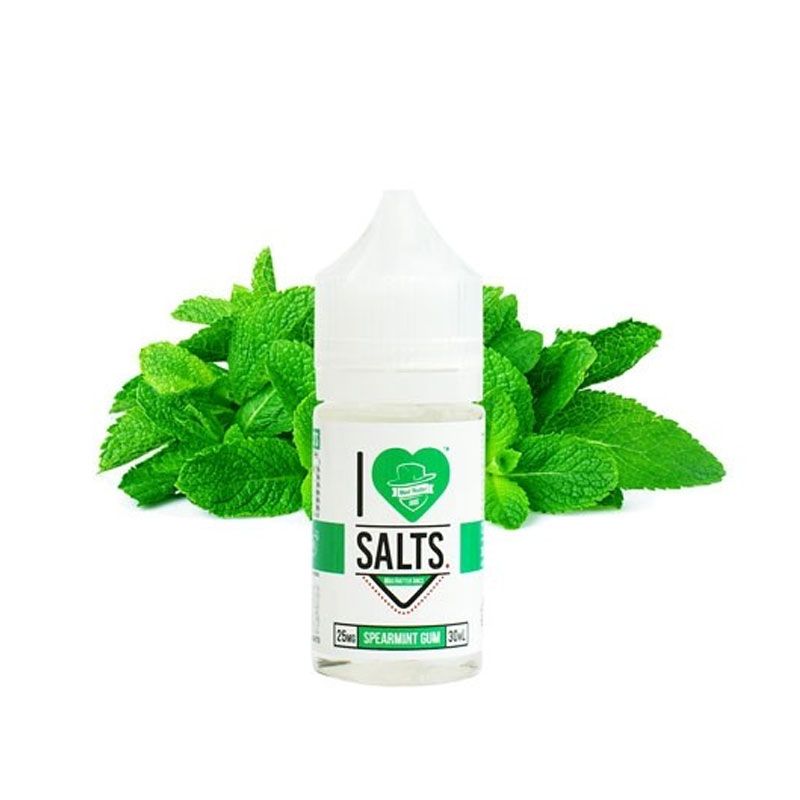 Tinh dầu pod Spearmint Gum Salt Nic 30ml vị bạc hà của I Love Salts
