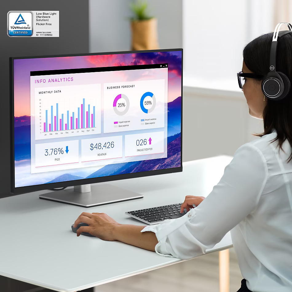Màn Hình LCD DELL 32 4K USB-C Hub Monitor - P3223QE – DellOnline Màn Hình LCD DELL 32 4K USB-C Hub Monitor - P3223QE – DellOnline