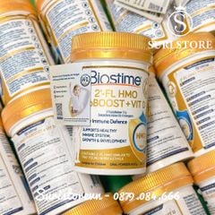 Bột tăng đề kháng Biostime 2’-Fl Hmo ProBoost + Vit D Úc - 44.8g