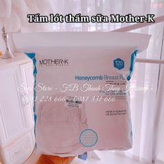 Lót thấm sữa Mother-K 3D 120c KM13664 (Cái)
