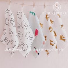 Khăn sữa Babybee - Set 5