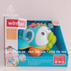 Thả hình khối hình máy bay có nhạc Winfun 1505