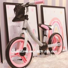 Xe chòi chân 2Waynext Kinderkraft màu hồng cho bé từ 2 tuổi