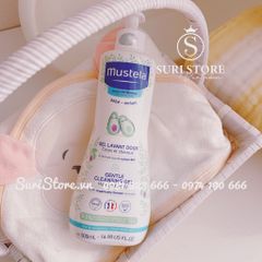 Sữa tắm gội da thường Mustela Pháp - 500ml