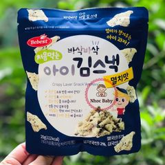 Bánh snack rong biển Bebest - 20g