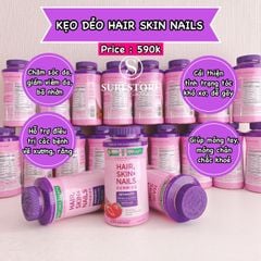 Kẹo dẻo Hair Skin Nails Gummies - 230 viên