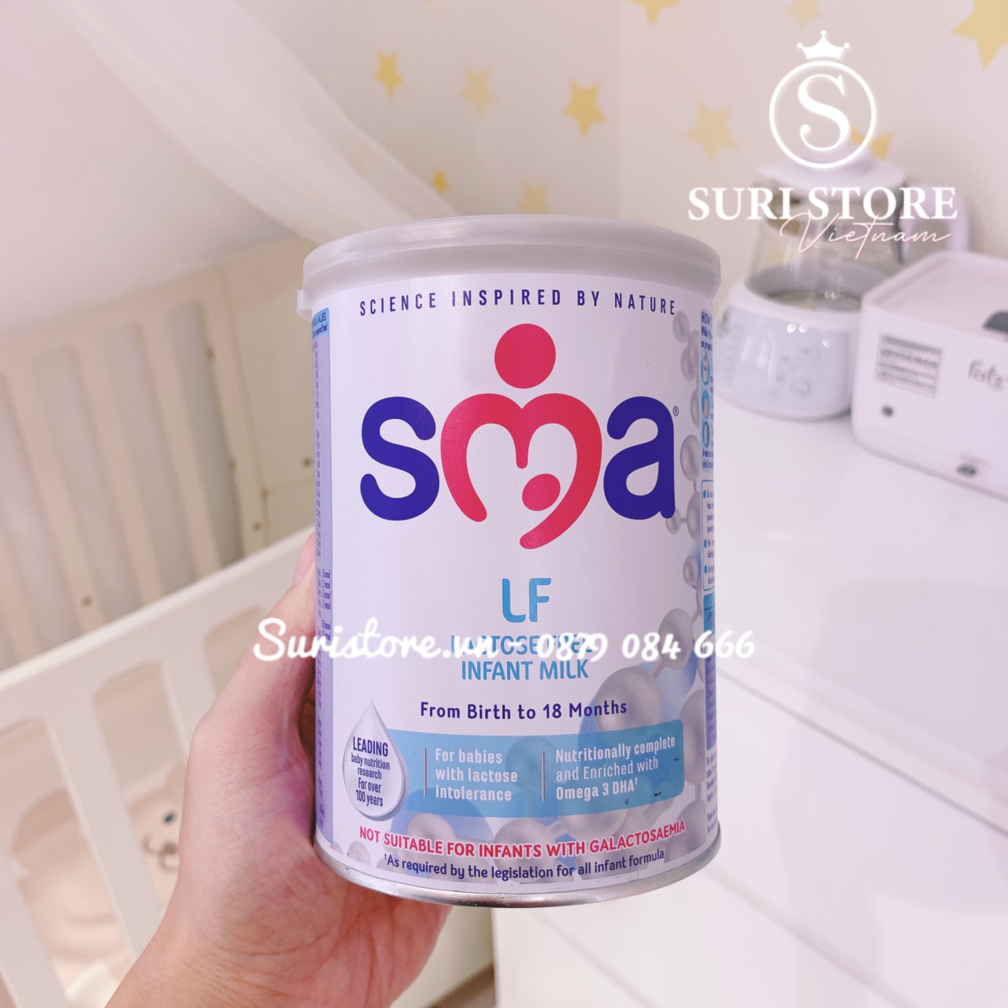 thumbnail interactive-video image 1 of SMA Lactose Free Infant Formula – From Birth, 430g Tin (Pack Of 2) – Gentle On Tummies, Complete Nutrition 1 of 10