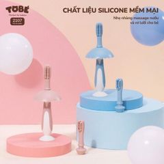 Bàn chải tập đánh răng Tobe Silicone