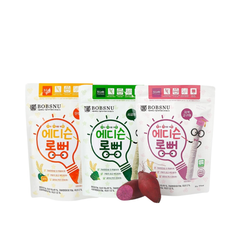 Bánh gạo Hàn Quốc cho bé ăn dặm Bobsnu que dài 3 vị -30gr