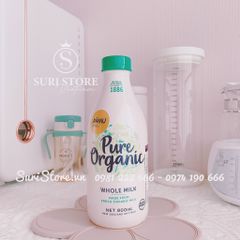 Sữa tươi nguyên chất tiệt trùng hữu cơ Pamu-Pure 800ml