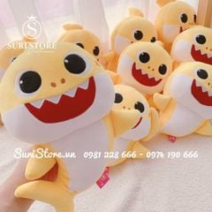 Thú nhồi bông phát nhạc gia đình Baby Shark Pinkfong