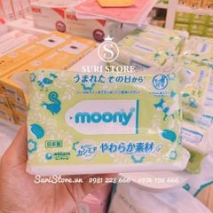 Giấy ướt Moony Nhật (80 tờ)