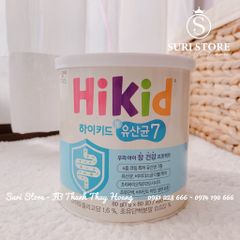 Men vi sinh và sữa non Hikid ILdong 2in1 - 12m+ (Hộp 80 gói)