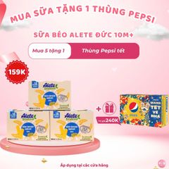 Sữa nước Alete Đức hỗ trợ tăng cân cho bé từ 10M+ (2 hộp * 200ml)