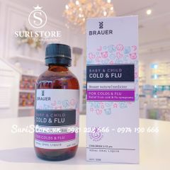 Siro cúm Brauer Cold & Flu 100ml