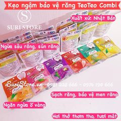 Kẹo ngậm chống sâu răng TeTeo Combi 48g