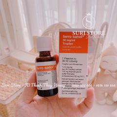 Sắt dạng giọt Ferro Sanol 30mg - 30ml