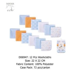 Set 12 khăn Duck Duck Luvable