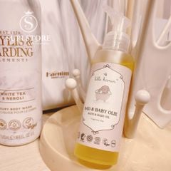 Dầu massage bath & baby oil Lille Kanin Đan Mạch - 100ml