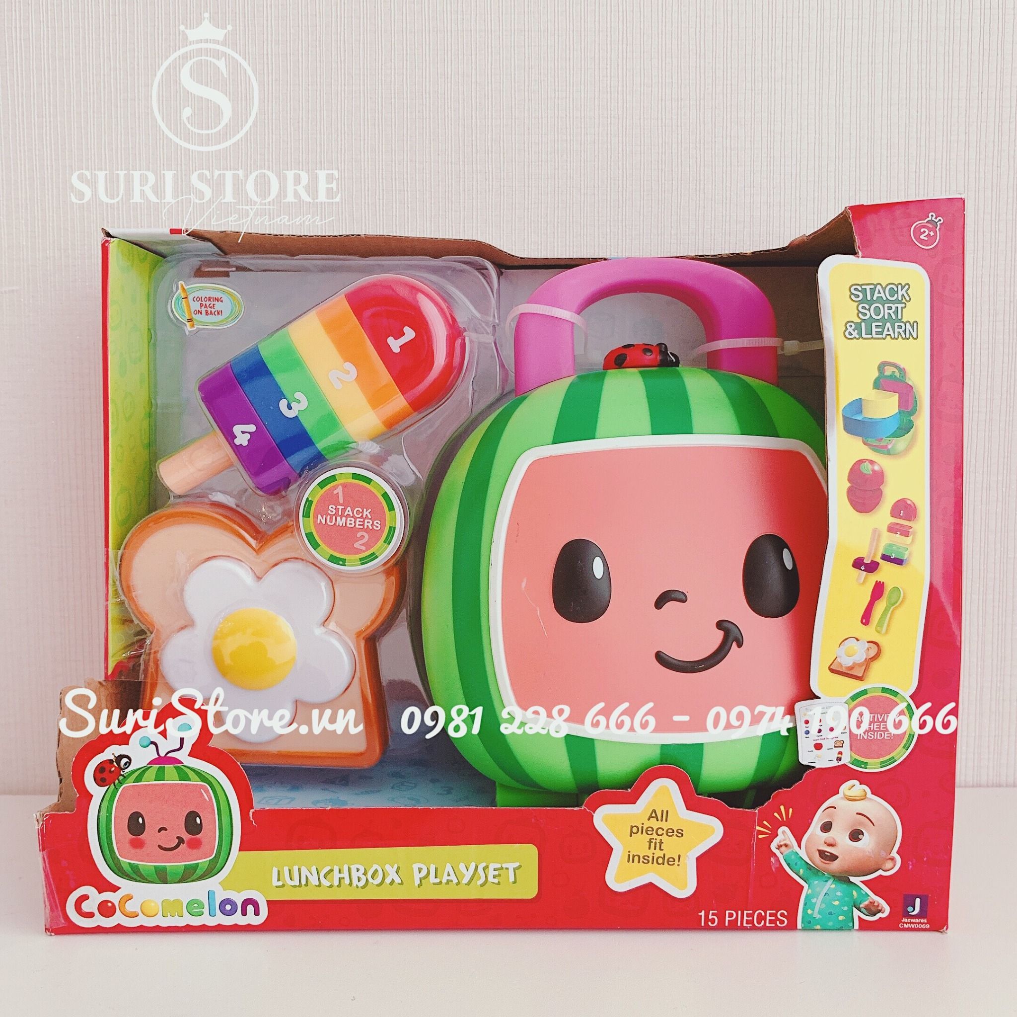 Đồ chơi Cocomelon - Lunchbox set – Suri Store