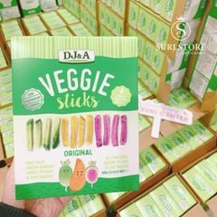 Snack rau mix 3 loại củ cho bé Veggie Sticks DJ&A Úc - 25g - Truyền thống