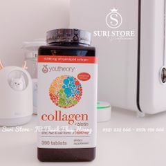 Viên Uống Collagen Youtheory + Biotin Type 1,2&3 - Lọ 390 Viên