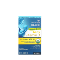 Vitamin D MommysBliss Organic Drops Mỹ dạng giọt - 3.24ml