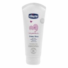 Kem dưỡng ẩm Chicco chứa Omega và vitamin E 100ml 053259/28461 (Tuýp)