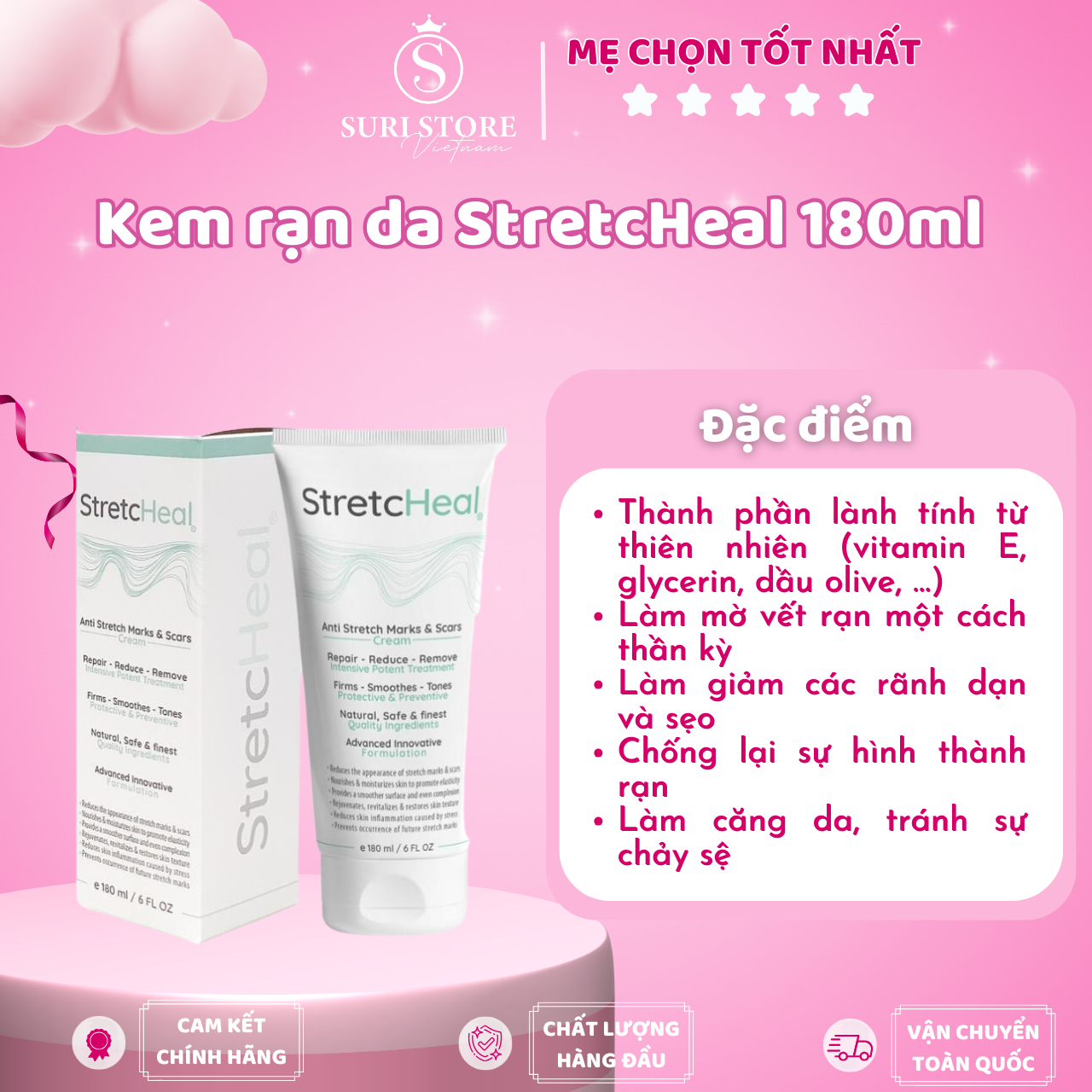 Stretcheal outlet
