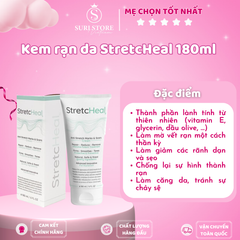 Kem trị rạn StretcHeal 180ml (Tuýp)