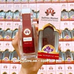 Nhụy hoa nghệ Tây Saffron Market Premium Saffron Threads Úc - 2g