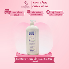 Kem thay tã và ngừa hăm cho bé Jonzac Bebe Bio Pháp - 1000ml