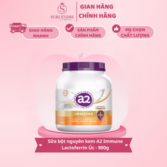 Sữa bột nguyên kem A2 Immune Lactoferrin Úc - 900g