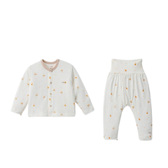 Nous Bộ CTD trắng in họa tiết ô tô Petit - Newborn