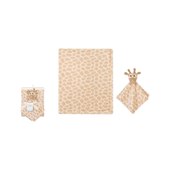 Set chăn lông cừu + chăn ôm Hudson Baby Luvable