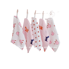 Khăn sữa Babybee - Set 5