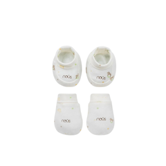 Nous Set bao tay bao chân trắng Petit điều hòa