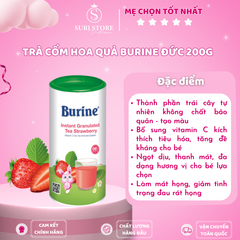 Trà cốm hoa quả Burine Đức 200g