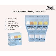 Túi trữ sữa bột Molli - 30 túi