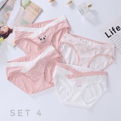 Quần lót bầu set 4c