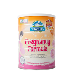 Sữa bầu Nature One Pregnancy Formula Úc tăng cường dinh dưỡng cho mẹ bầu- 900g