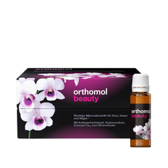 Collagen Orthomol beauty Đức làm đẹp da dạng nước, giúp căng mọng tăng độ đàn hồi cho da - 30 ống
