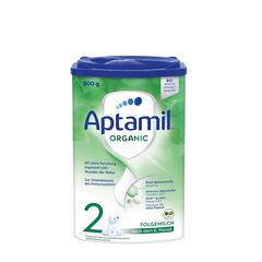 Sữa bột Aptamil Organic Anh hộp nhựa mẫu mới