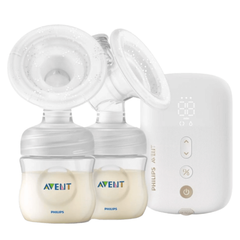 Máy hút sữa điện đôi Avent Eureka Premium Plus  SCF394/11 - Trắng với động cơ êm ái và tinh tế