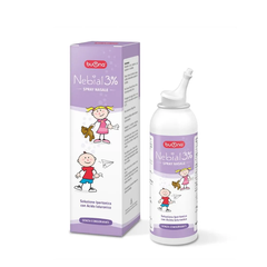 Xịt mũi Nebiana Buona 3% Italy giúp giảm nghẹt mũi  - 100ml