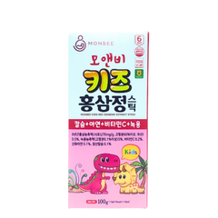 Hồng sâm trẻ em Monbee Kids Hàn Quốc chính hãng bổ sung dưỡng chất giúp trẻ hấp thu tốt hơn