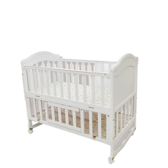 Nôi cũi trắng Umoo UM08106 - 110*60*70cm