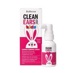 Xịt tan dáy tai Úc Clean Ears Kids giúp làm sạch chống viêm nhiễm cho bé - 30ml
